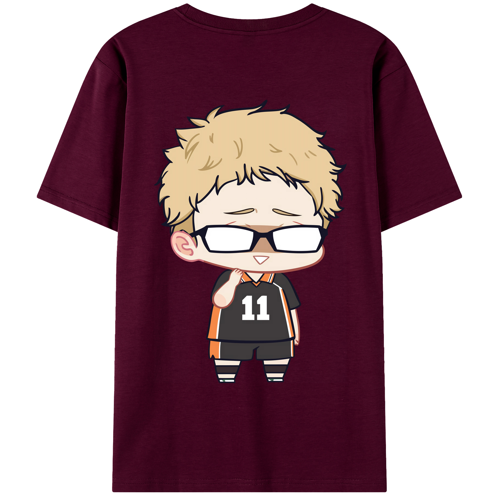 （画像用） ハイキュー!! Haikyu!! レディース半袖Tシャツ(バックプリント)